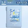 Caderno de Folhas Soltas Vintage Pintura a Óleo Mais Vendido Transfronteiriço B5 Capa Removível Conjunto Capa de Caderno de Alto Valor A4