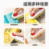 Linda mini selladora de pasteles, clip sellador de alimentos pequeño de alto valor para el hogar, sellador a prueba de humedad para snacks dos en uno