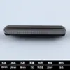 Venda Direta de Fábrica Puxador Moderno Minimalista Cinza para Porta de Armário Puxador para Porta de Gaveta Armário Puxador Preto Estilo Americano para Armário Guarda-roupa