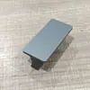 Puxador de gaveta pequeno dourado desenhável tipo T com dois furos puxador de guarda-roupa mesa de cabeceira mesa de centro puxador retangular de liga de alumínio
