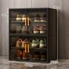 Gabinete para Zapatos y Gabinete de Almacenamiento Integrados en la Pared, Caja de Zapatos para el Hogar, Zapatero Estrecho Multicapa para Entrada, Almacenamiento de Zapatos