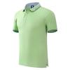 Polo de manga corta personalizado algodón de alta gama ropa de clase camisa cultural ropa de trabajo camiseta con solapa estampado bordado logo