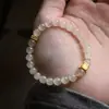 Pulsera Nicho Retro Lujo Ligero Gama Alta Doble Capa Apilada Pulsera Joyería