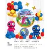 Ins Juego de Globos para Decoración de Cumpleaños Niños Niñas Fiesta de Cumpleaños de Bebé Accesorios para Disfrazar Escena
