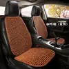 Almofada de assento de carro personalizada com contas de madeira, tamanho universal de verão, almofada de resfriamento respirável para um único assento de carro