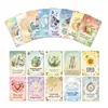 18 Tarjetas Ilustradas de Importación Directa Transfronteriza con Texto Inspirador, Frases Positivas de Crecimiento en Inglés, Tarjetas de Decoración de Escritorio