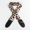 Alça de guitarra com estampa de leopardo alça de ombro transversal ombro espessura extra largura 5cm Guangzhou alça de guitarra atacado alça de ombro