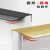 Manija Invisible para Puerta de Armario Minimalista Moderno de Gama Alta Redonda Larga Negra Dorada Manija de Puerta con Sello de Borde para Cajón de Gabinete de Cocina