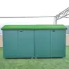 Armário de Brinquedos Externo para Jardim de Infância Armário de Brinquedos com Grafite para Crianças Armário de Armazenamento Multifuncional Externo à Prova de Chuva Armazenamento de Equipamentos Venda Direta