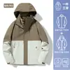 Jaqueta Outdoor para Mulheres, Três em Um Desmontável à Prova de Vento e Impermeável Roupas de Montanhismo, Roupa de Trabalho para Compra em Grupo Personalizada, Jaqueta Quente para Homens