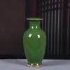 Vaso antigo Jun Porcelana Ornamentos Vintage Binaural Garrafa de Porcelana Sala de Estar Decorações de Entrada Cerâmica Garrafa Artesanal Antiga