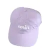 Gorra de Béisbol Bordada con Letras para Niños, Estilo Ins, Adelgazante, Niños y Niñas, Visera Curva, Gorra con Letras de Secado Rápido