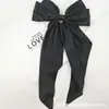 Pinza para el pelo con lazo grande de resorte, estilo Yang Zi, para mujer, pinza superior para la parte trasera de la cabeza para coleta alta con adorno de cinta para el pelo
