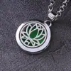 23MM Árbol de la Vida Aleación Amazon AliExpress Colgante de Aromaterapia Pareja Abrible Redondo Hueco Caja de Perfume