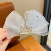 Coroa Infantil Tiara Laço Grampo de Cabelo Bebê Doce Coroa Estéreo Presilha Top Menina Princesa Acessórios de Cabelo de Alto Valor