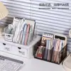 Portalápices Transparente Casual con Múltiples Compartimentos Estilo Ins de Escritorio Cuadrado de Gran Capacidad Portalápices de Papelería Tubo de Almacenamiento para Oficina