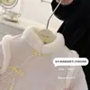 Vestido Princesa Doce Xiaosi para Meninas Vestido de Véspera de Ano Novo 2025 Novo Vestido para Bebê de Um Ano Moda Bebê Menina Vestido de Ano Novo Estilo Inverno