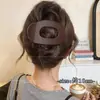 Presilha de Cabelo Reta Que Não Machuca a Cabeça, Estilo de Luxo para Mulheres, Novo Modelo 2026 Presilha para Coques na Parte de Trás da Cabeça, Acessório de Cabelo Presilha Bico de Pato com Madrepérola