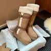 Botas de neve fofas e compridas~Botas de cavaleiro de sola grossa, modelo novo 26, emagrecedoras, acima do joelho, sapatos de algodão quentinhos de pelúcia para o inverno para mulheres