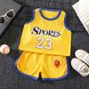 Fatos Esportivos Infantis, Uniformes de Basquete para Bebês, Homens e Mulheres, Regatas de Malha de Verão, Shorts, Camisas de Verão com Manga Curta de Secagem Rápida