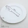 Atacado de Fábrica Talheres de Aço Inoxidável de Alta Qualidade Hotel Restaurante Ocidental Faca de Bife Colher de Café Padrão Martelo Cabo Plano Colher de Sobremesa Faca e Garfo