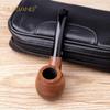 Pipa de palisandro amaderada, accesorios para fumar, Amazon Source, venta al por mayor, filtro de 9 mm, pipa de madera hecha a mano, pipa de madera maciza