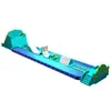 Equipo de Parque Acuático Inflable Grande Soporte Móvil Piscina Tobogán de Piscina Combinación Exterior