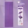Esterilla de yoga plegable transfronteriza hecha en fábrica para estudiantes y uso en la oficina, esterilla de yoga fitness antideslizante portátil, tamaño grande