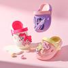 Sandalias y pantuflas para niña Little Pony, zapatos de cueva para niña, pantuflas para bebé, zapatos de playa, suela suave, transpirables, color morado Moon Biqi