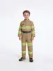 Disfraz infantil de bombero para Halloween para cosplay, actuaciones teatrales, juego de simulación y atuendo profesional