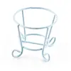 Atacado do Fabricante Suporte para Esponja de Lavar Rosto de Metal Rack de Armazenamento para Esponjas de Maquiagem Tipo Ovo Mini Suporte Simples para Esponjas de Maquiagem