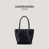 Nova Bolsa de Ombro Estilo Ins, Bolsa de Mão de Verão Moda Coreana com Bolinhas, Bolsa Tote de Luxo Nicho para o Dia a Dia para Mulheres
