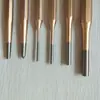 Punzón Cilíndrico, Cincel Redondo de Alta Dureza, Punzón de Percusión, Punzón de Cabeza Plana, Herramienta de Montaje, Punzón Cilíndrico Superior