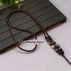Contas Dzi de Três Olhos Ágata Pingente de Madeira Cordão Jade Joias Colar Cordão Cordão Grosso Cordão para Pingente Cordão de Ágata Jade para Colar