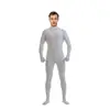 Macacão de Meio Corpo para Halloween Laranja Cor Sólida Roupa Base Bodysuit Halloween Zentai Customização Transfronteiriça