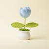 Girassol Acabado Planta em vaso Tecido à mão Buquê de flores Terminado Flor Eterna Dia dos Professores Dia das Crianças Presente Mercado Noturno Stall