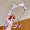 Diadema Infantil Flor Mariposa Diadema para el Cabello Adorno para la Cabeza de Niñas 2025 Nuevo Sello de Cabello de Princesa Accesorios para el Cabello de Bebé Adorno para la Cabeza