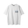 Camiseta de Manga Curta Saint Michael 24Ss Kingdom Trendy High Street para Homens e Mulheres