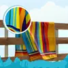 Toalla de Playa Nueva Producto Impreso Transfronterizo Delfín Estilo Bohemio Toalla de Playa Rayas Arcoíris Tiburón Mandala