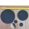 Alfombrilla Antideslizante Almohadilla para Pies de EVA Redonda Adhesivo de una Cara Plástico Negro Alfombrilla de Amianto Velas Manualidades Base para Iluminación Pegatina