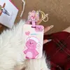 Juego de tarjetas deslizantes para estudiantes Loopy Ruby Little Beaver, tarjeta de comida, tarjeta de autobús, conjunto de protección de documentos de identidad, tarjeta de acceso para mujeres