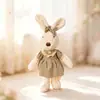 Al por mayor Conejo de Azúcar Genuino Conejo Sucre Muñeca Linda Muñeca Calmante Estilo Chino Novio Novia Pareja Cama de Boda Presionador