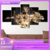 Amazon One Piece Pintura Decorativa de Cinco Peças Parede de Fundo de Sofá Pintura em Spray Cabeceira Pintura Suspensa de Animação Pintura Decorativa de Animação