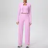 Ropa de Yoga de Cintura Alta, Ajustada, Levanta Glúteos, Traje Deportivo Casual como una Nube, Secado Rápido, Transpirable, Conjunto de Tres Piezas para Correr al Aire Libre y Fitness