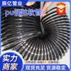 Manguera de Plástico PU Transparente Telescópica Manguera de Vacío Corrugada Mecánica Manguera de Acero de Alta Resistencia a la Temperatura y Presión PU Alta Telescópica
