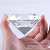 Decoração de vidro com Diamante de Cristal adereços para fotografia grande decoração de mesa de escritório balcão presente lembrança