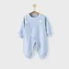 Roupas de Bebê, Macacão de Manga Longa para Primavera, Macacão para Recém-Nascido, Pijama, Macacão para Bebê Recém-Nascido, Algodão Modal, Primavera