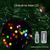 Luzes led string usb controle remoto ao ar livre à prova d'água luzes coloridas luzes luzes piscando luzes de natal estrelas de casamento luzes decorativas