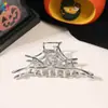 Europeo y Americano Calavera Garra Metal Araña Pinza de Tiburón Grande Accesorios para el Cabello Estilo Oscuro Pinzas para el Cabello Pinza