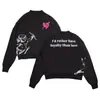 Suéter de jacquard jacquard bidimensional solto com gola redonda, tendência outono e inverno transfronteiriça de Harajuku, para homens e mulheres, subcultura, manga longa, atacado